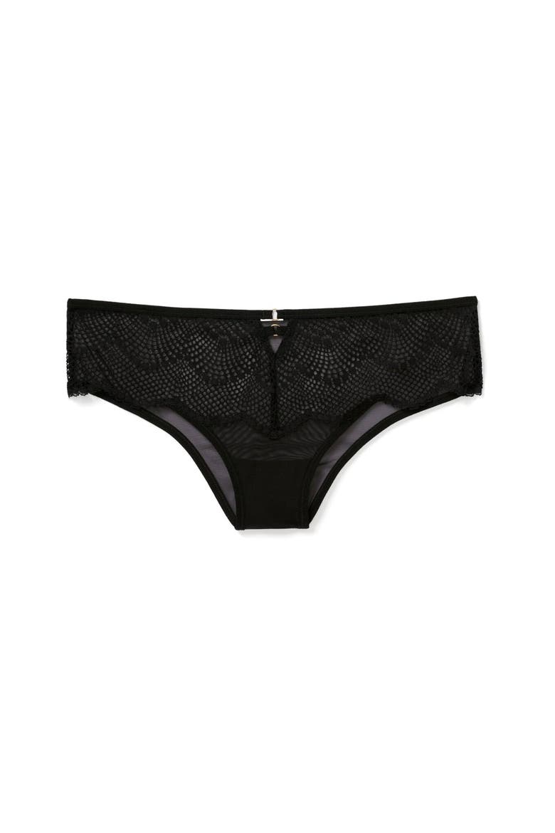 Margaritte Cheeky Panties, Alternate, color, Black