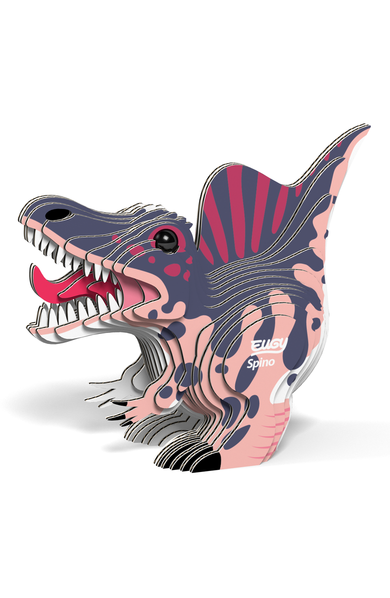 Eugy Puzzles Spino 3D Puzzle, Alternate, color, NO COLOR