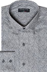MASUTTO Bogota Print Button-Up Long Sleeve Shirt