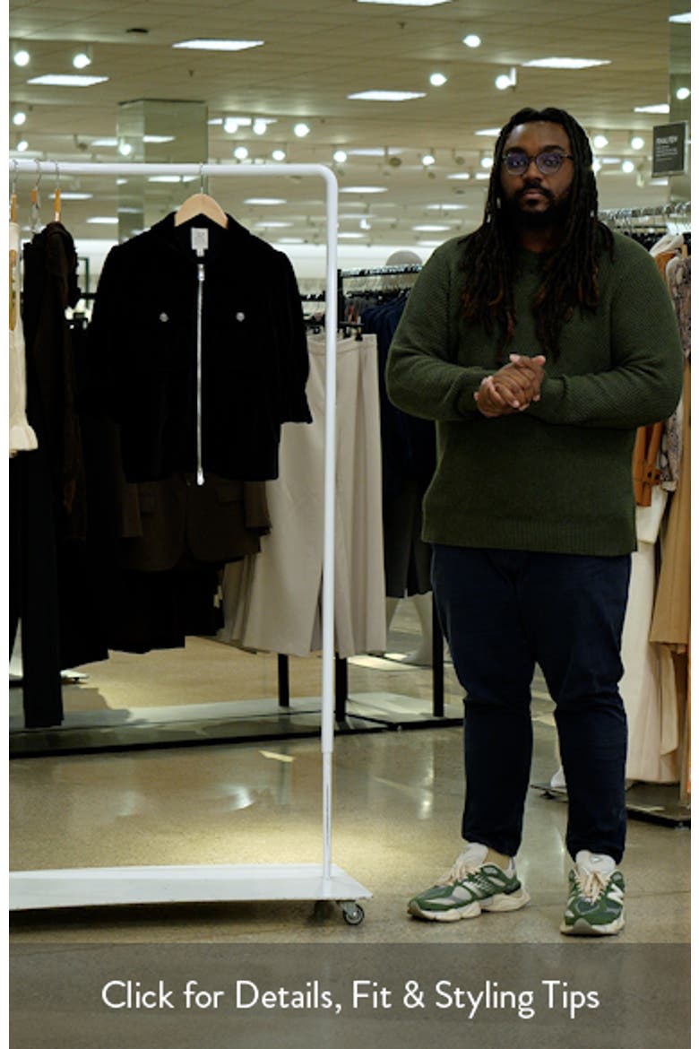 Holly Elbow Sleeve Velour Jacket video