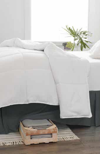 HOMESPUN Premium Pleated Dust Ruffle Bed Skirt