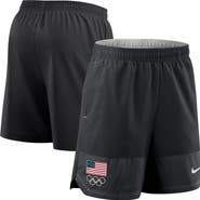 Nike Men's Nike  Black Team USA Dri-FIT Woven Shorts