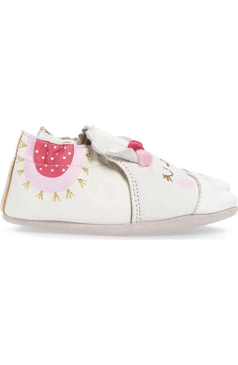 Robeez<sup>®</sup> Luna Llama Crib Shoe, Alternate, color,