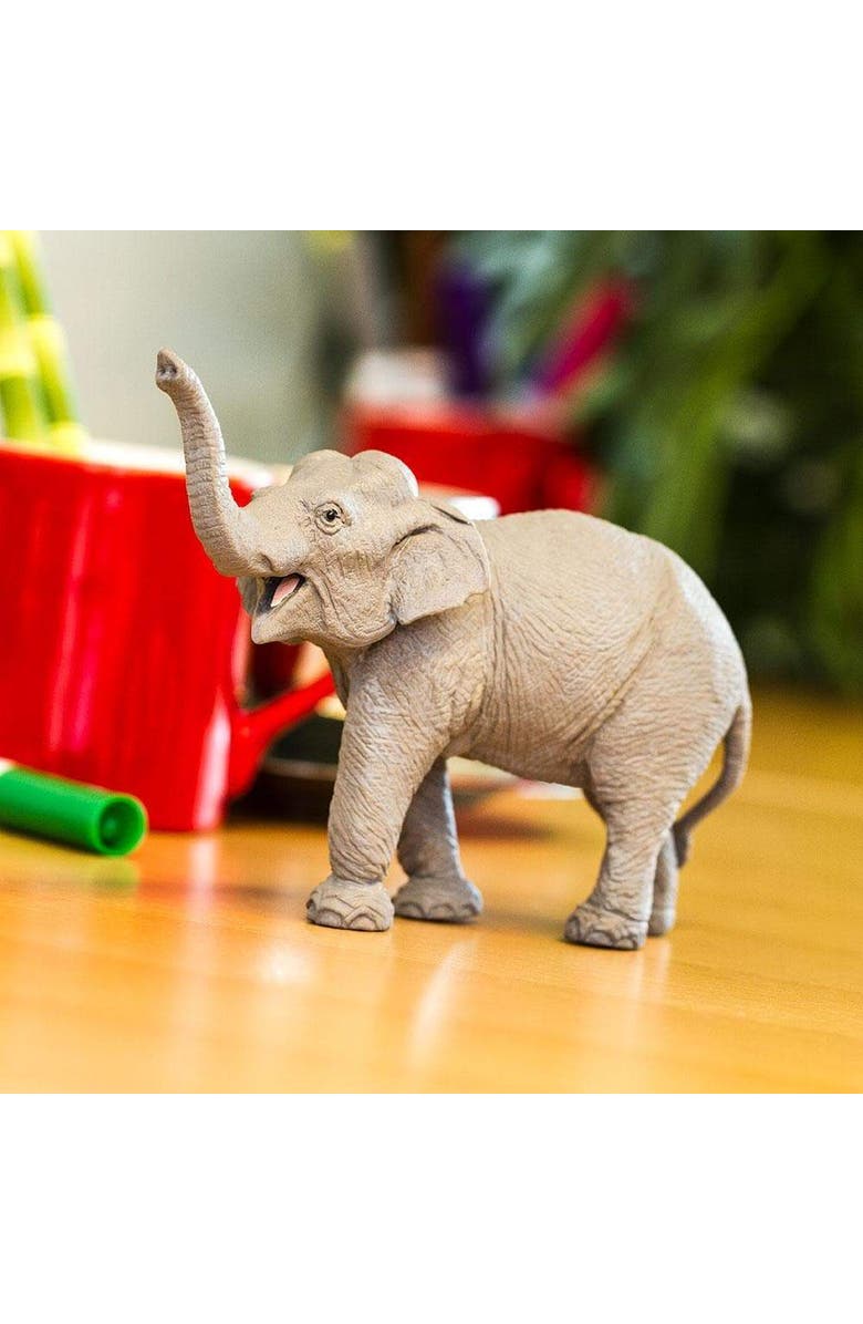 Safari Ltd. Asian Elephant Kids Toy Figure, Alternate, color, NO COLOR