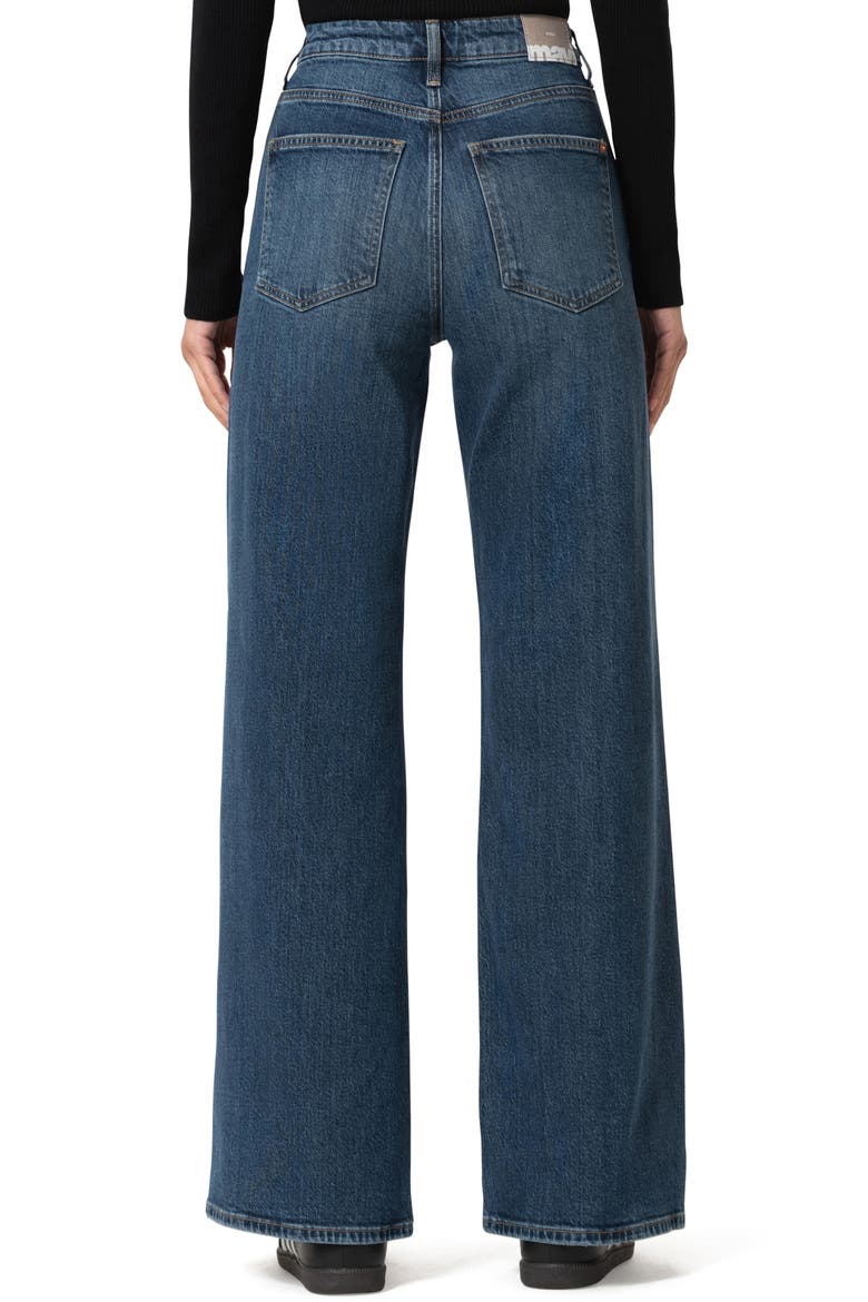 Florida High Waist Wide Leg Jeans, Alternate, color, MIDNIGHT CLASSIC BLUE