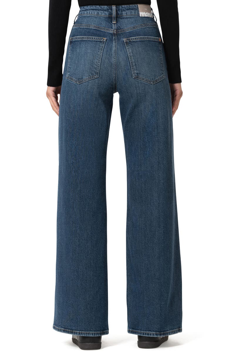 Mavi Jeans Florida High Waist Wide Leg Jeans, Alternate, color, Midnight Classic Blue