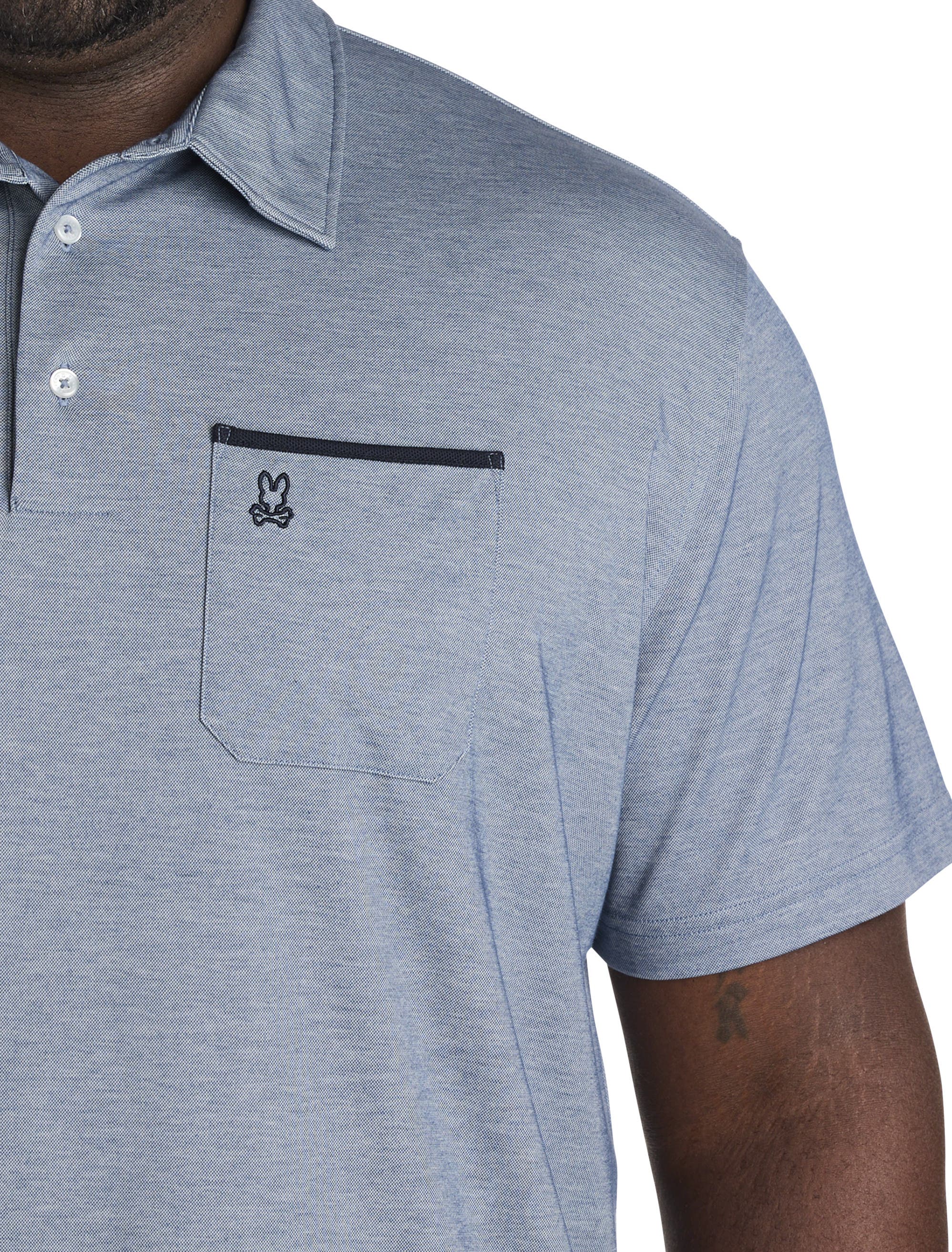 Big & Tall Hadley Pique Performance Polo Shirt - image 2