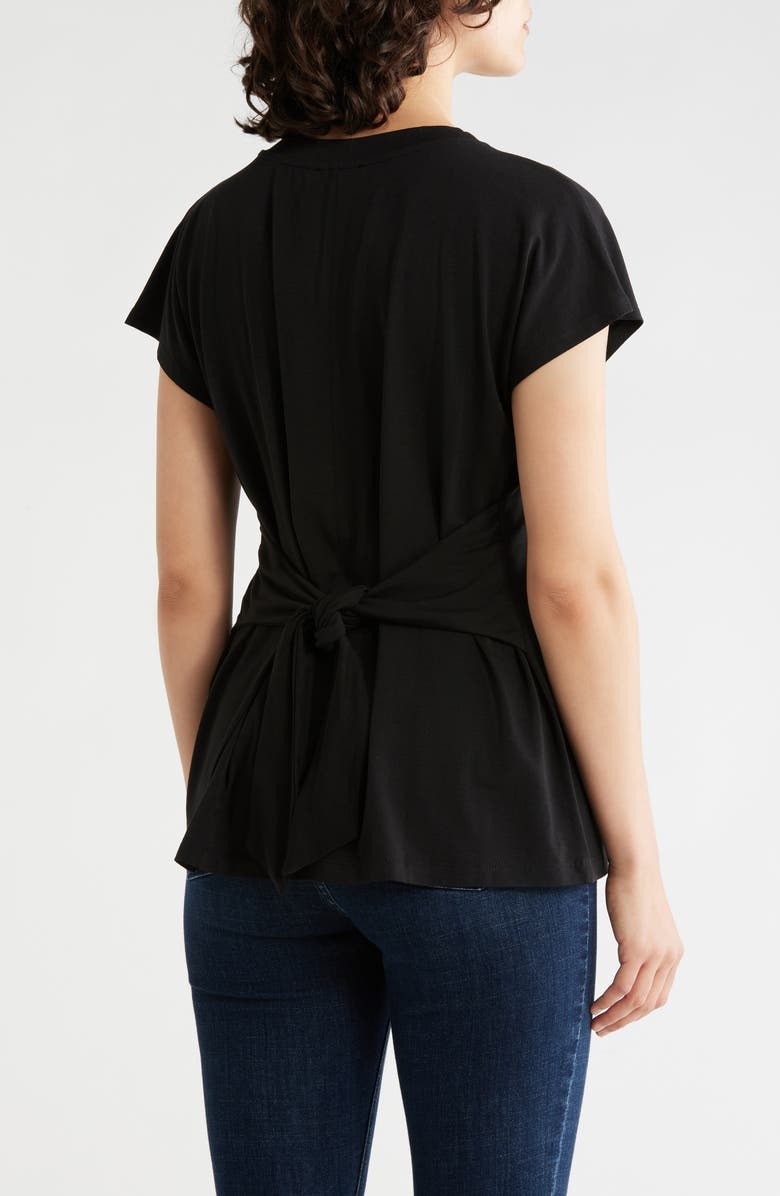 Eileen Fisher Crewneck T-Shirt, Alternate, color, Black