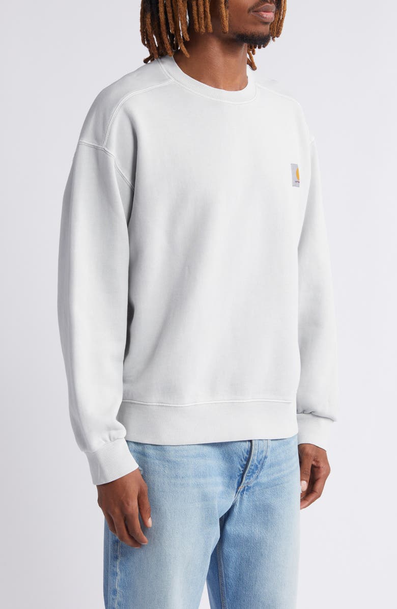 Carhartt Work In Progress Nelson Logo Patch Sweatshirt, Alternate, color,