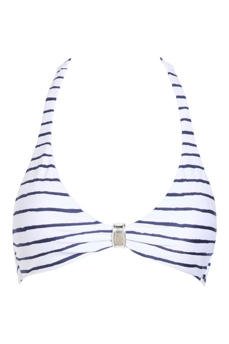 Symphonie Sunny Alanna Triangle Bikini Top, Alternate, color, MULTI