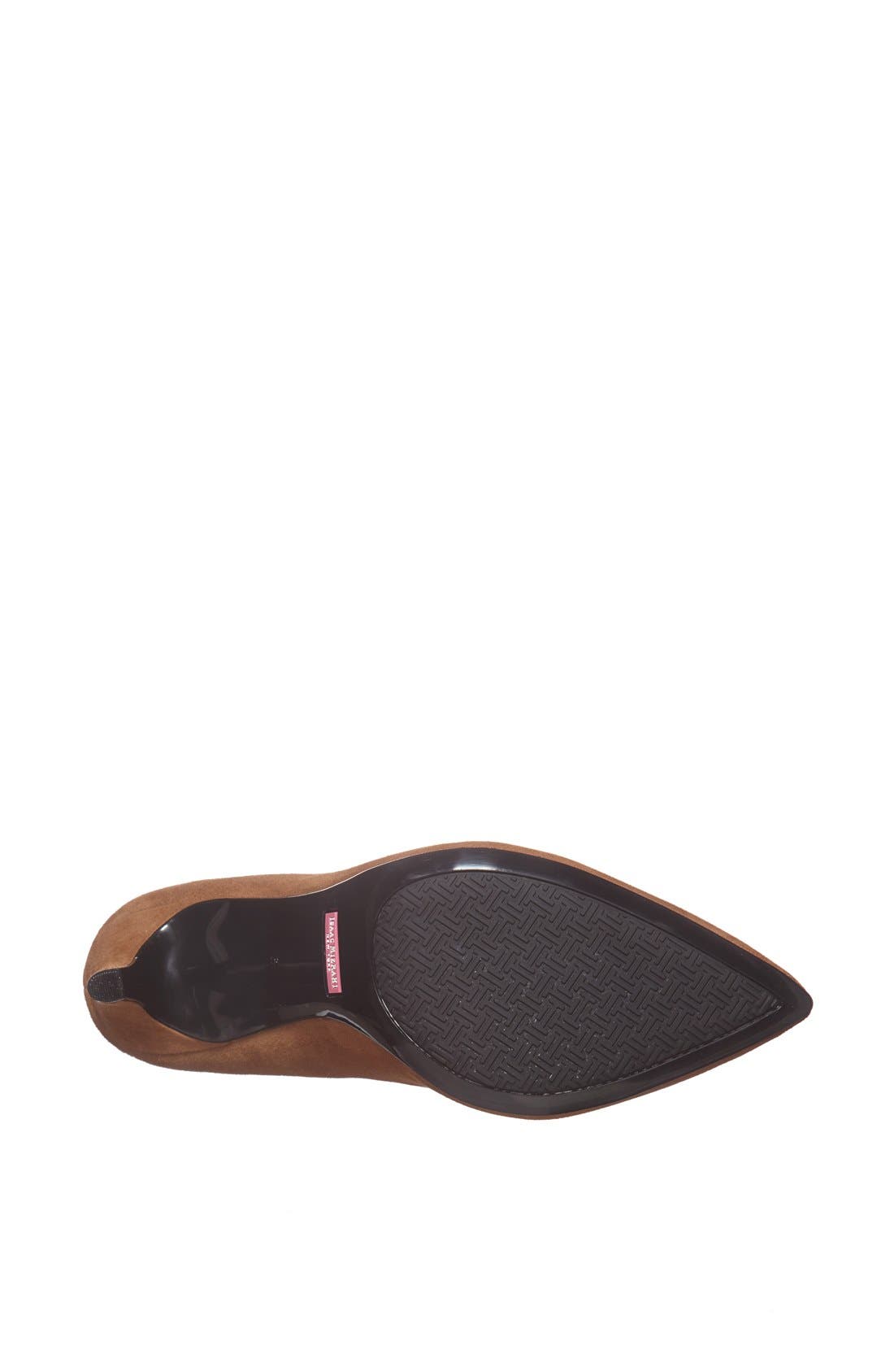 'Lamis' Pump, Alternate, color, LUGGAGE SUEDE