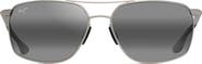 Maui Jim Puu Kukui 58mm Polarized Rectangle Sunglasses