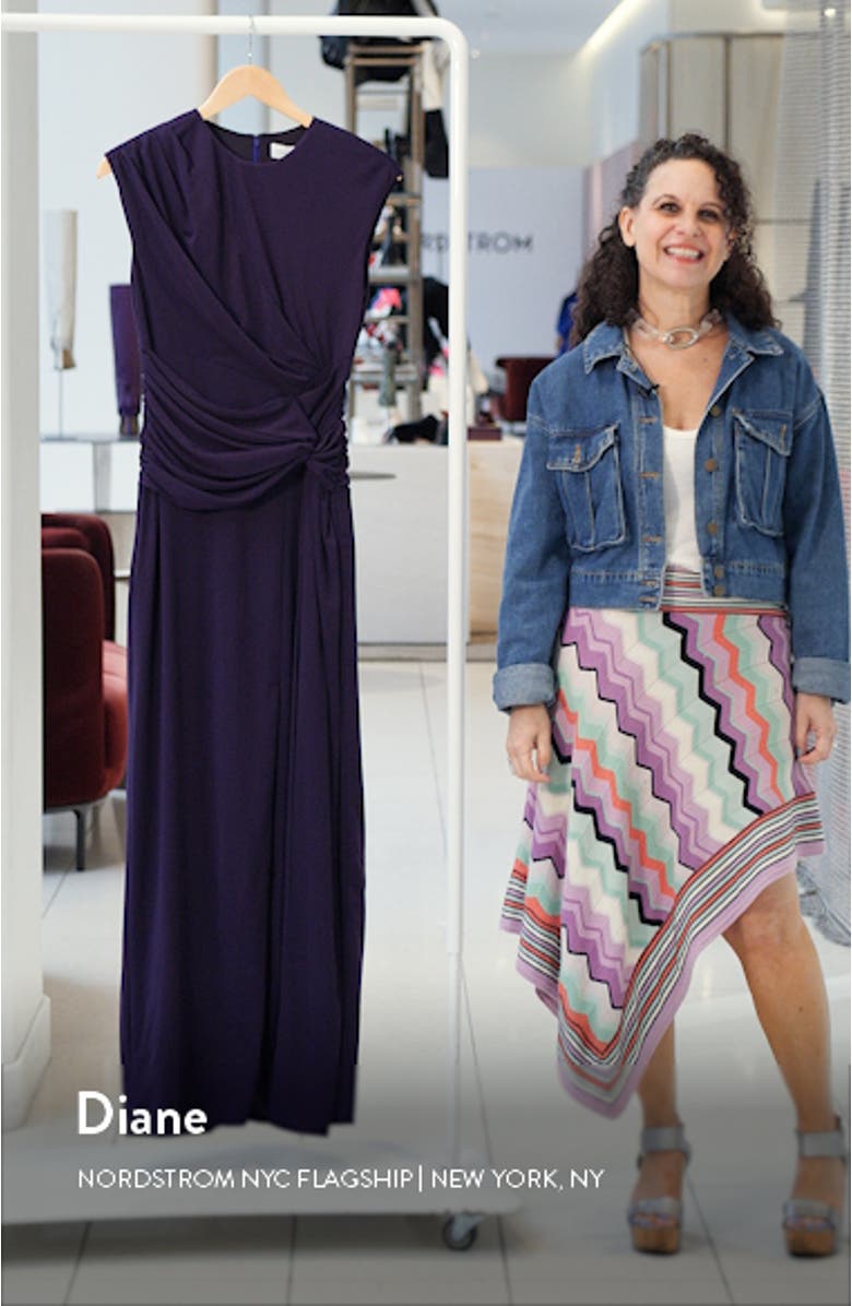 Giovanna Matte Jersey Gown, sales video thumbnail