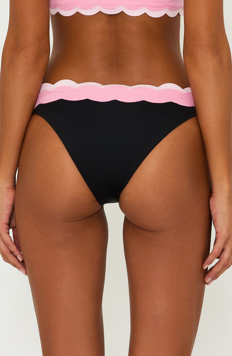 Beach Riot Fay High Waist Bikini Bottoms, Alternate, color, Sweet Berry Wave