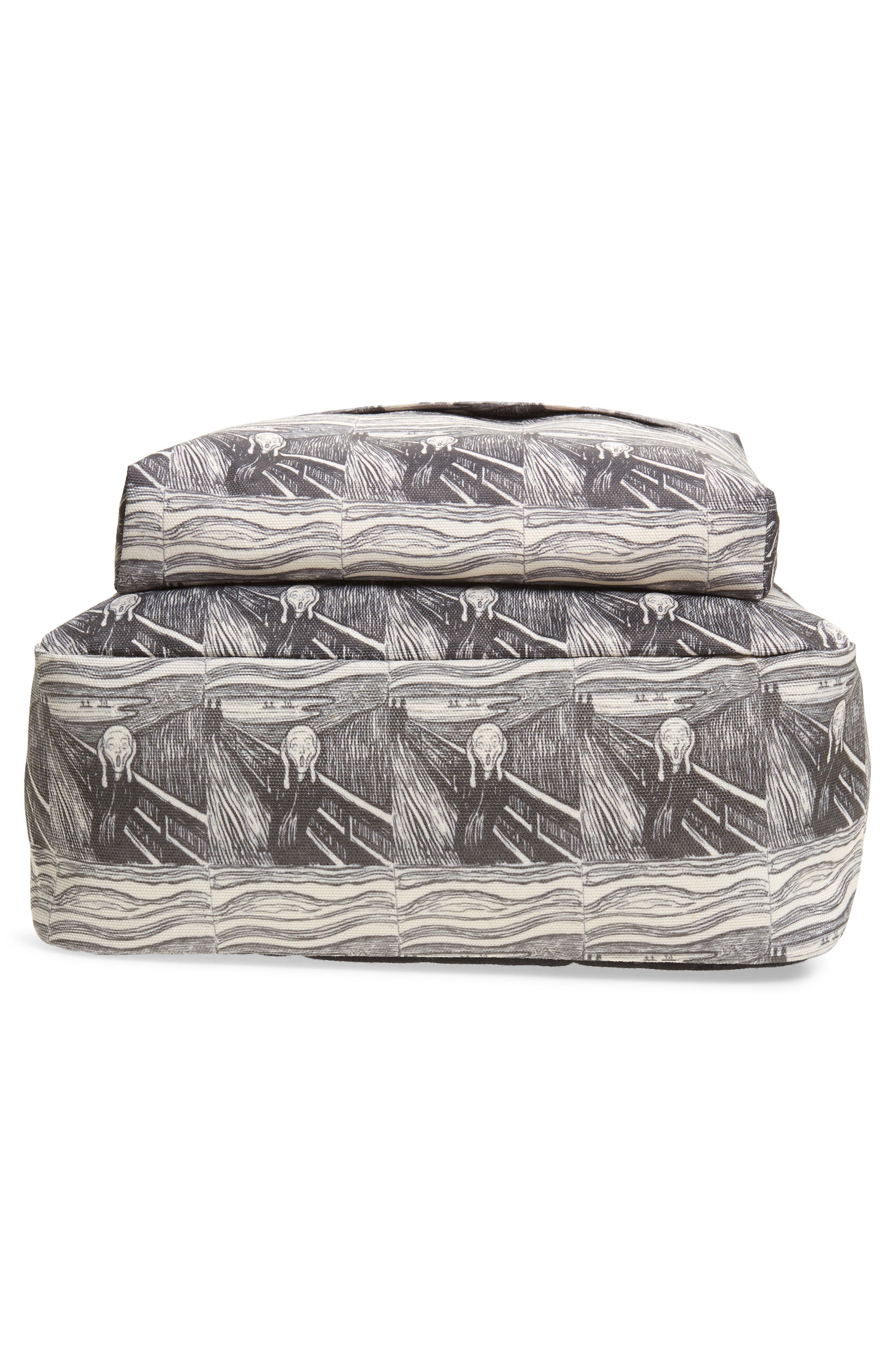 Vans x MoMA Edvard Munch Old Skool III Backpack, Alternate, color, 