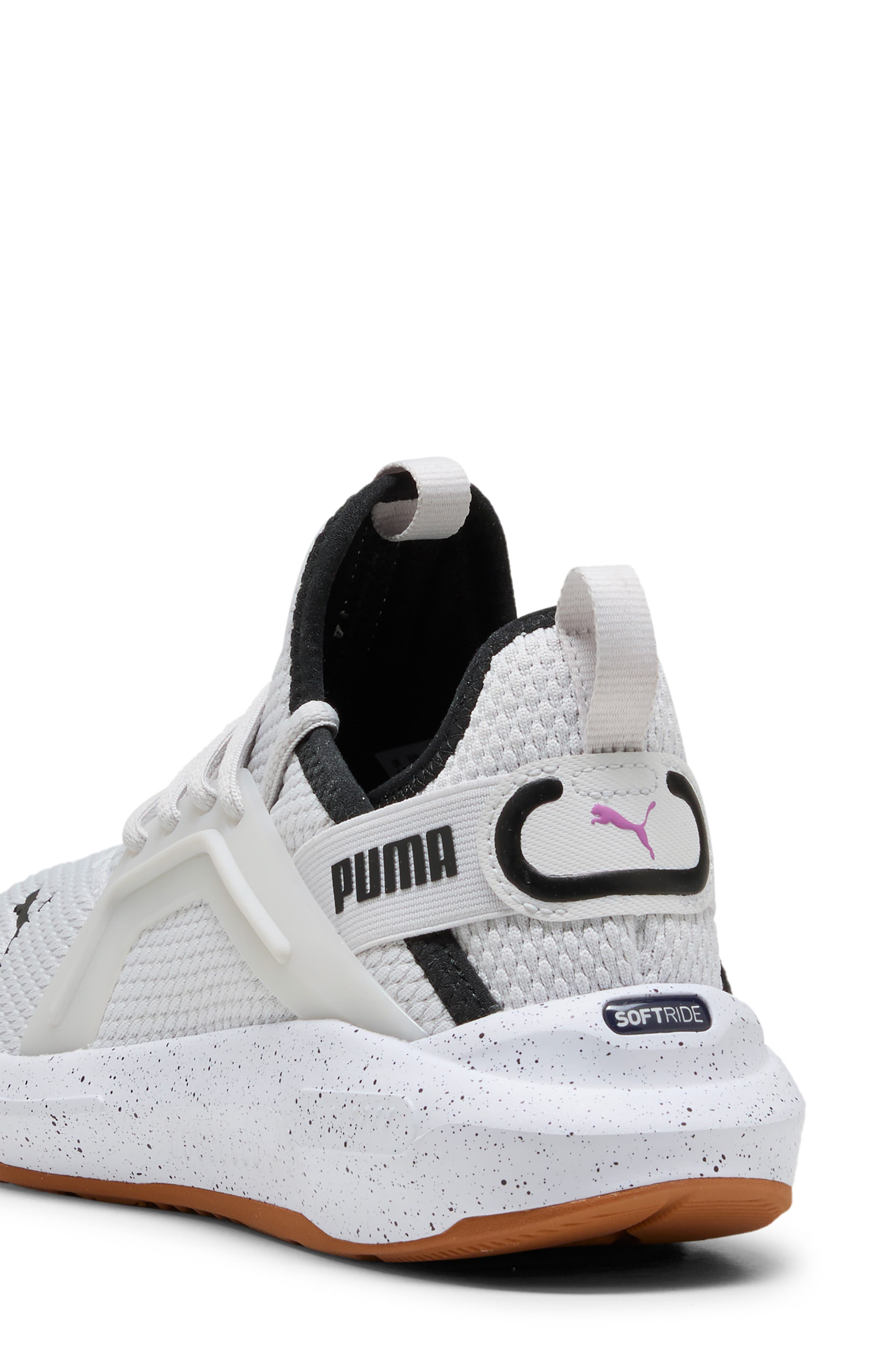 Softride Enzo 5 Sneaker, Alternate, color, FEATHER GRAY- BERRY- BLACK