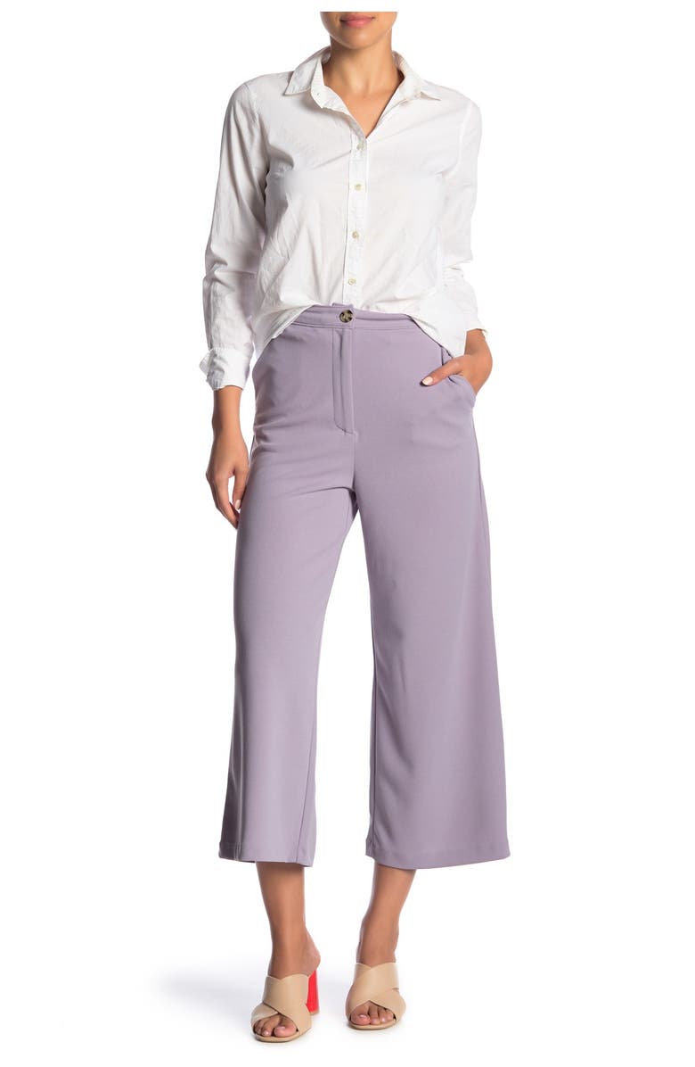 Good Luck Gem High Waist Culotte Pants, Main, color,