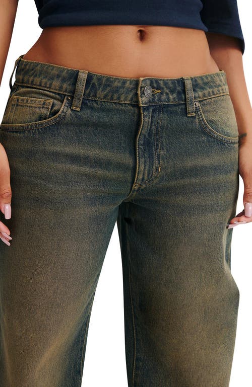 Cotton On Curvy Low Rise Straight Jean In Brown