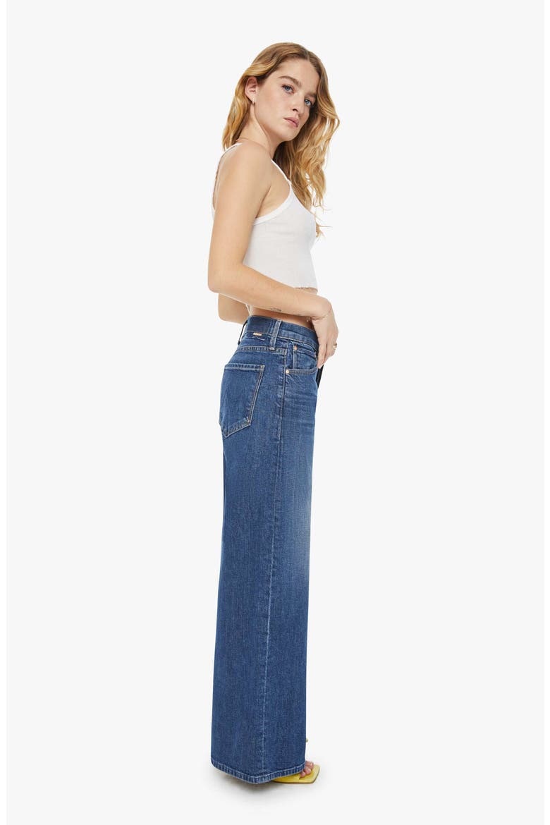Lil Ditcher Roller Sneak Wide Leg Jeans, Alternate, color, CANNONBALL