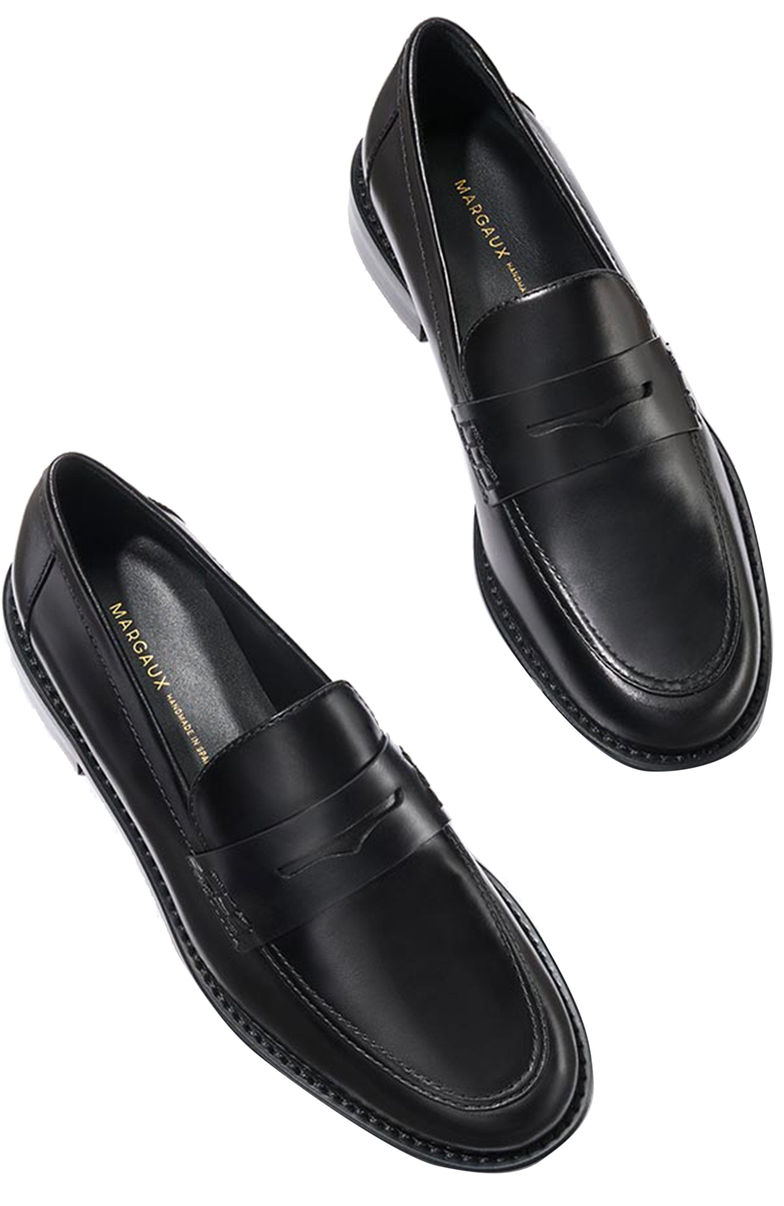 MARGAUX The Marlowe Loafer, Alternate, color, Black Calf
