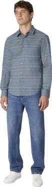 Missoni Poplin Cotton Shirt With Zigzag Pattern