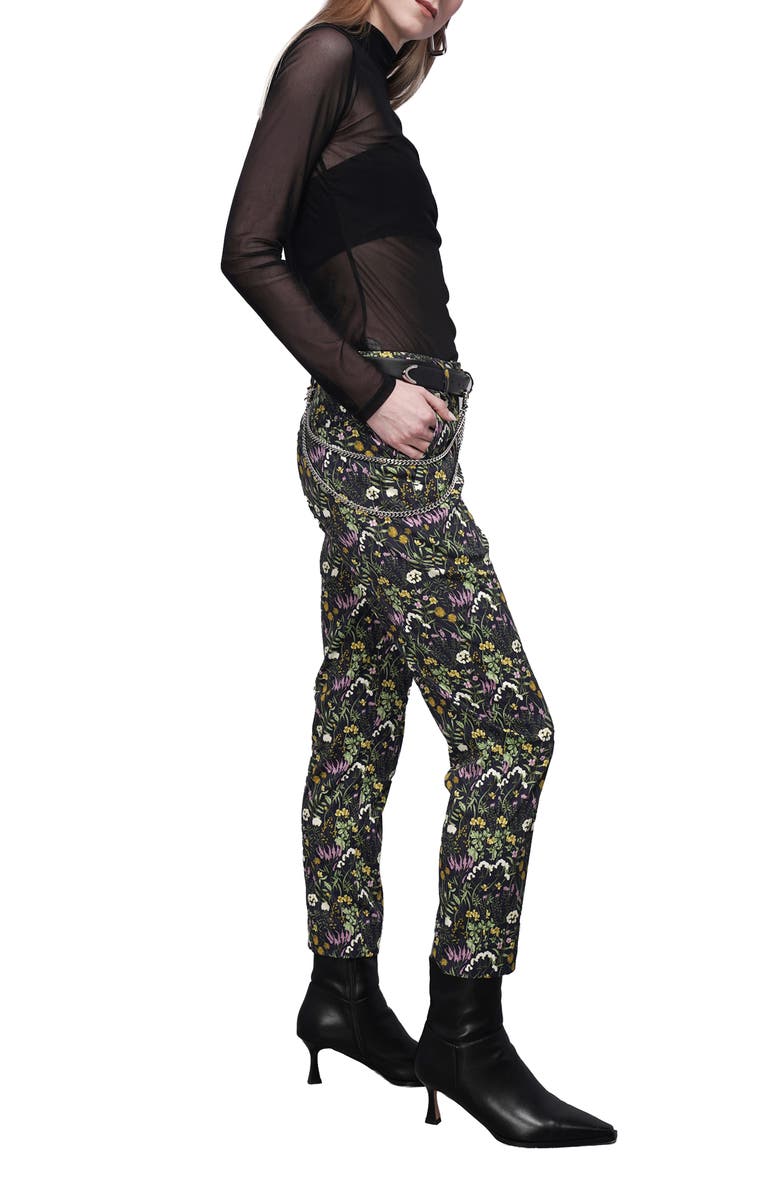 WILDFANG The Empower Slim Crop Pant, Alternate, color, Meadow Navy