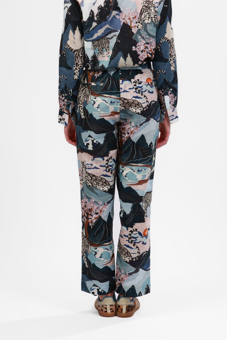 Pant Snow Leopard, Alternate, color, Blue