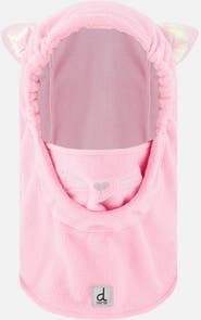 Deux par Deux Oversized Polar Fleece Cat Ear Ski Helmet Balaclava