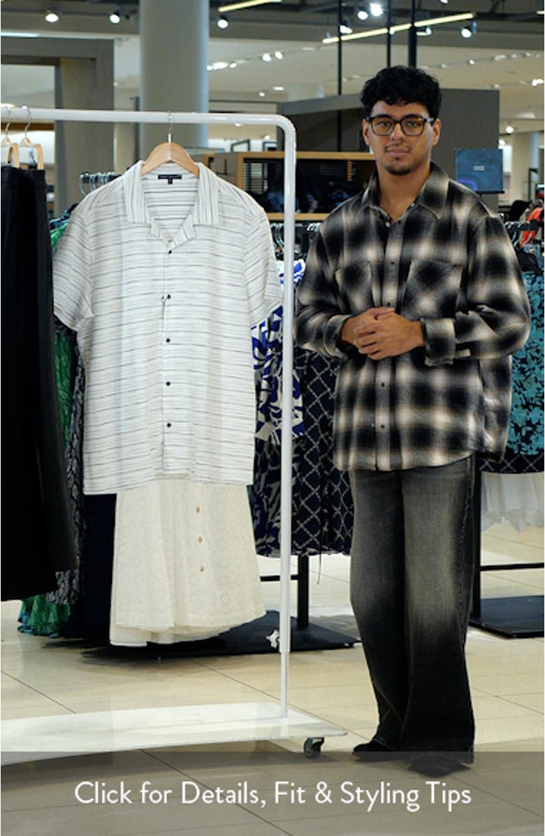 Sage Short Sleeve Button-Up Shirt, sales video thumbnail