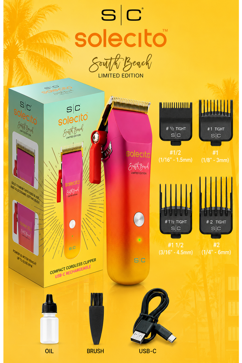 Solecito Limited Edition Hair Clipper, Alternate, color, Coral