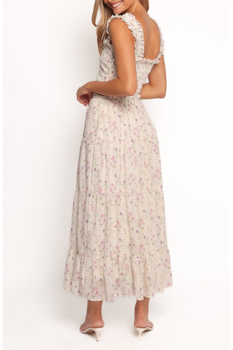 Amberlyn Floral Embroidered Smocked Camisole, Alternate, color, PINK FLORAL