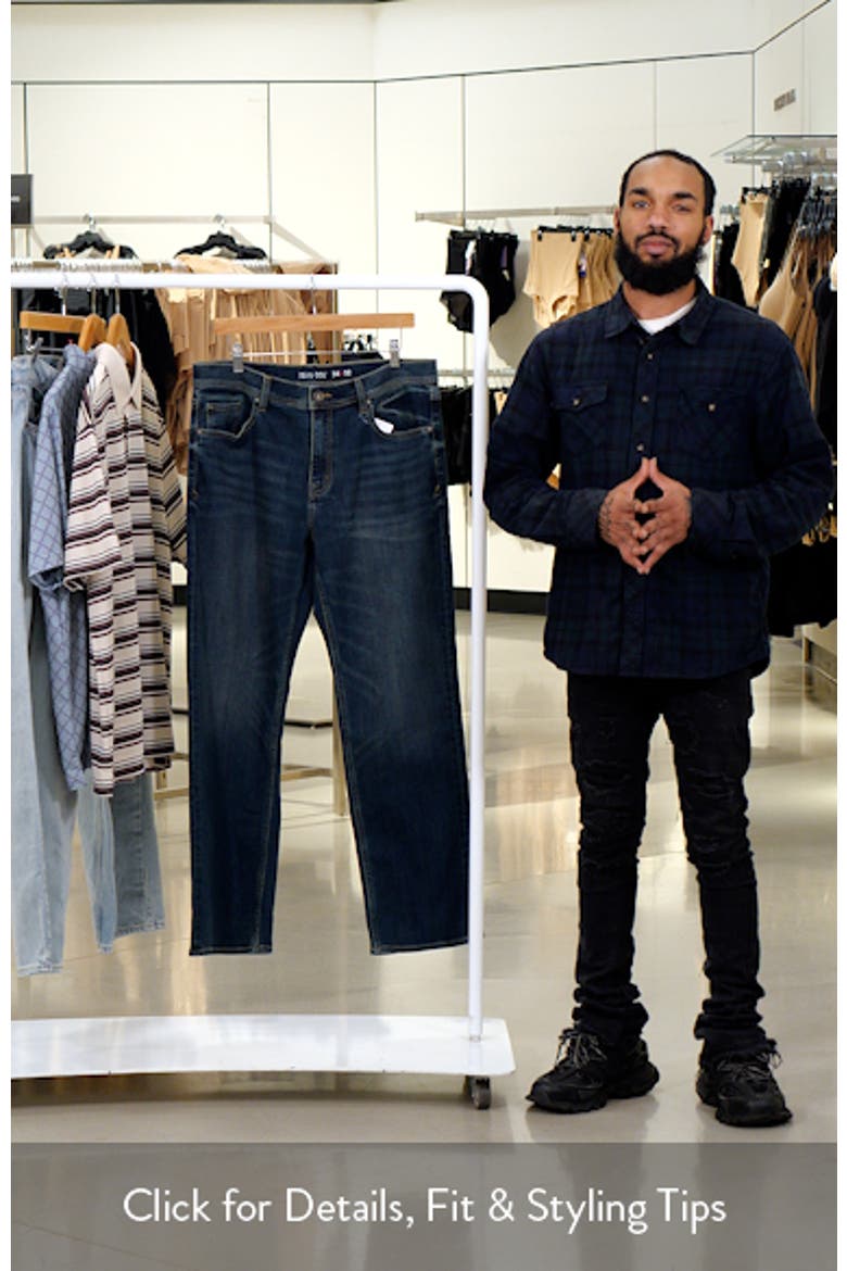 Relaxed Straight Leg Jeans video