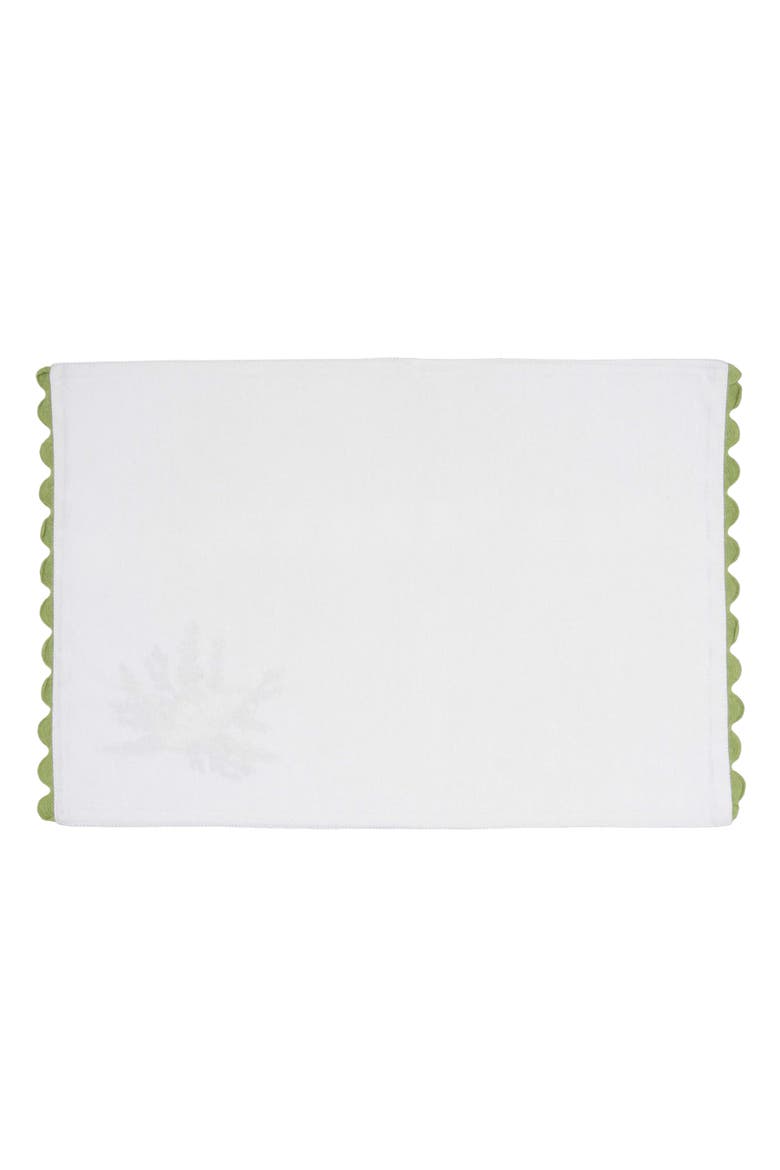 Coastal Tidings Christmas Set of 6 Placemats 14" x 20", Alternate, color, White