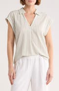 Bobeau Short Sleeve Knit Top