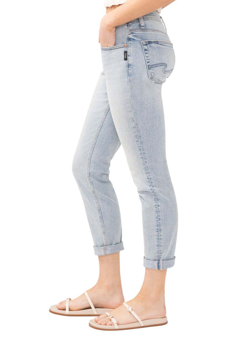 Boyfriend Jeans, Alternate, color, INDIGO