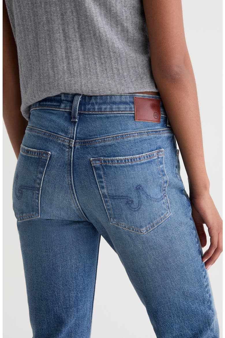 Sandra Low Rise Slim Straight Leg Jeans, Alternate, color, 10 YEARS MACHIA