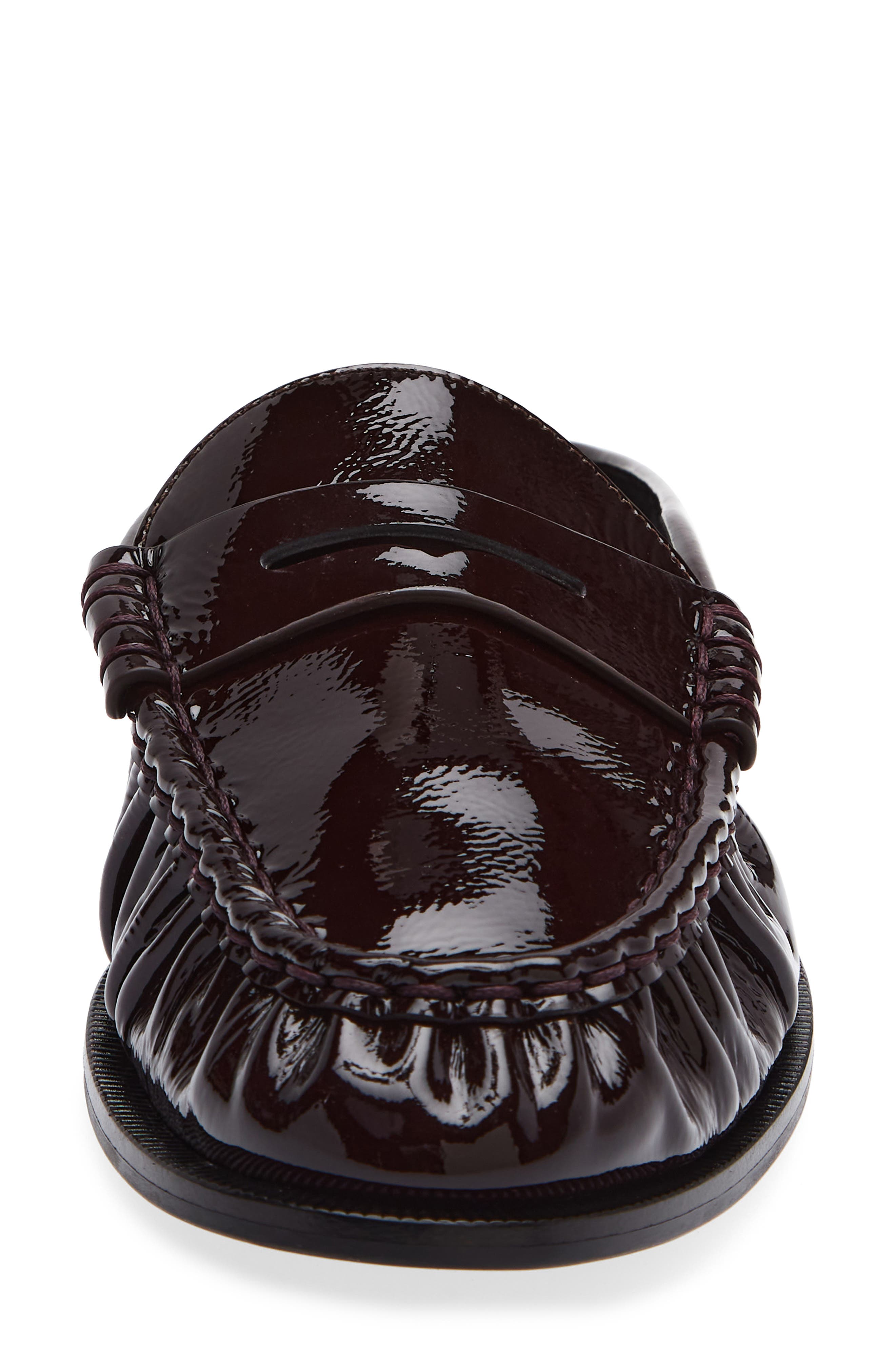 Lexi Flat Mule, Alternate, color, MORELLO PATENT