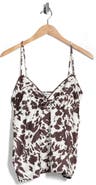 Vigoss Printed Satin Camisole