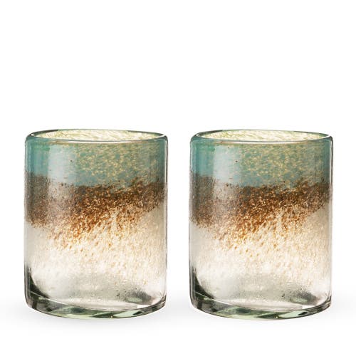 Twine Segunda Vida Playa Bonita Recycled Tumblers Set Of 2