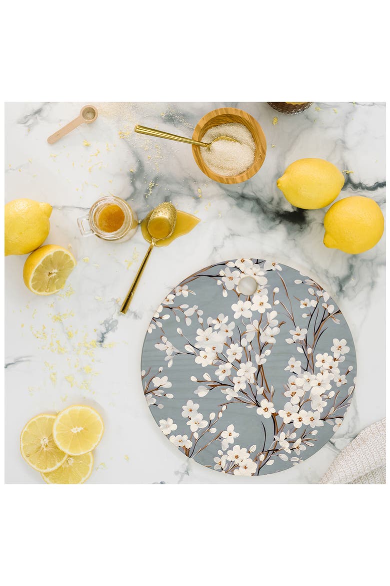 Blossom Flowers Cutting Board, Alternate, color, MULTI