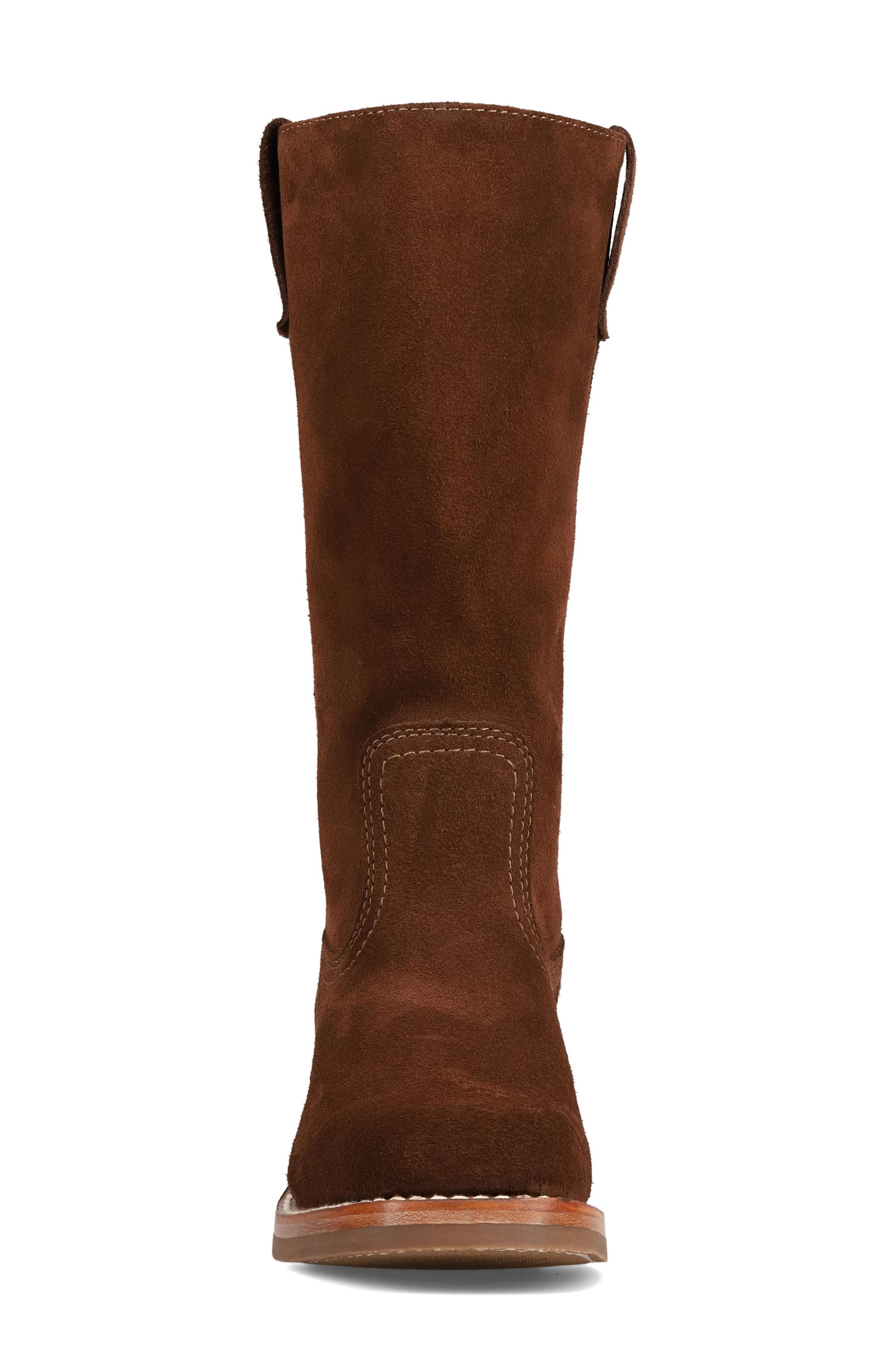 Frye Campus 12R Boot, Alternate, color, Brownie