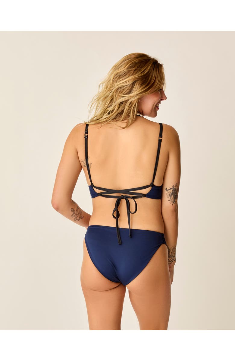 Carve Designs Cardiff Reversible Bottom, Alternate, color, Black/Navy