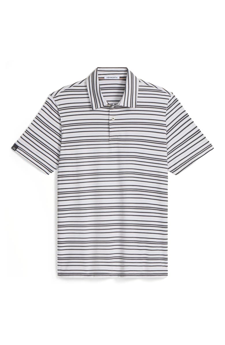 ASHWORTH GOLF Grandview Polo, Alternate, color, Stone Grey