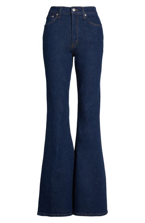 Jane High Waist Flare Leg Jeans