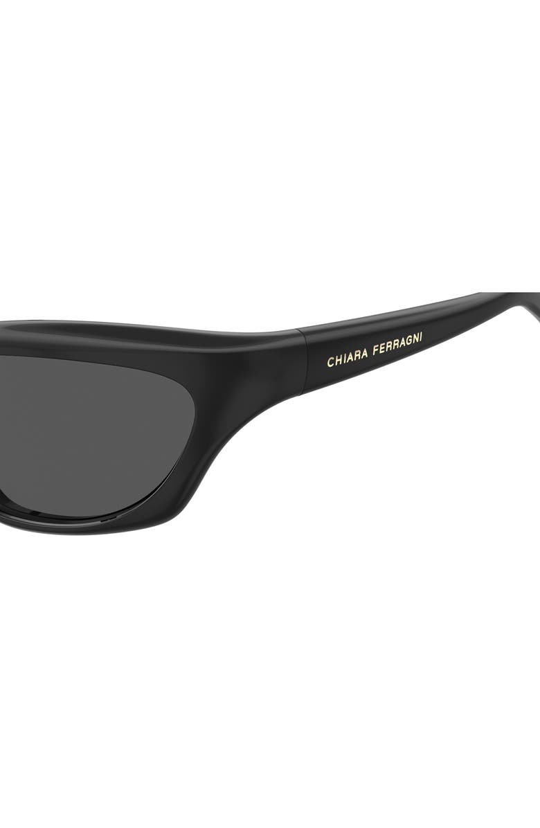 Chiara Ferragni 60mm Cat Eye Sunglasses, Alternate, color, 