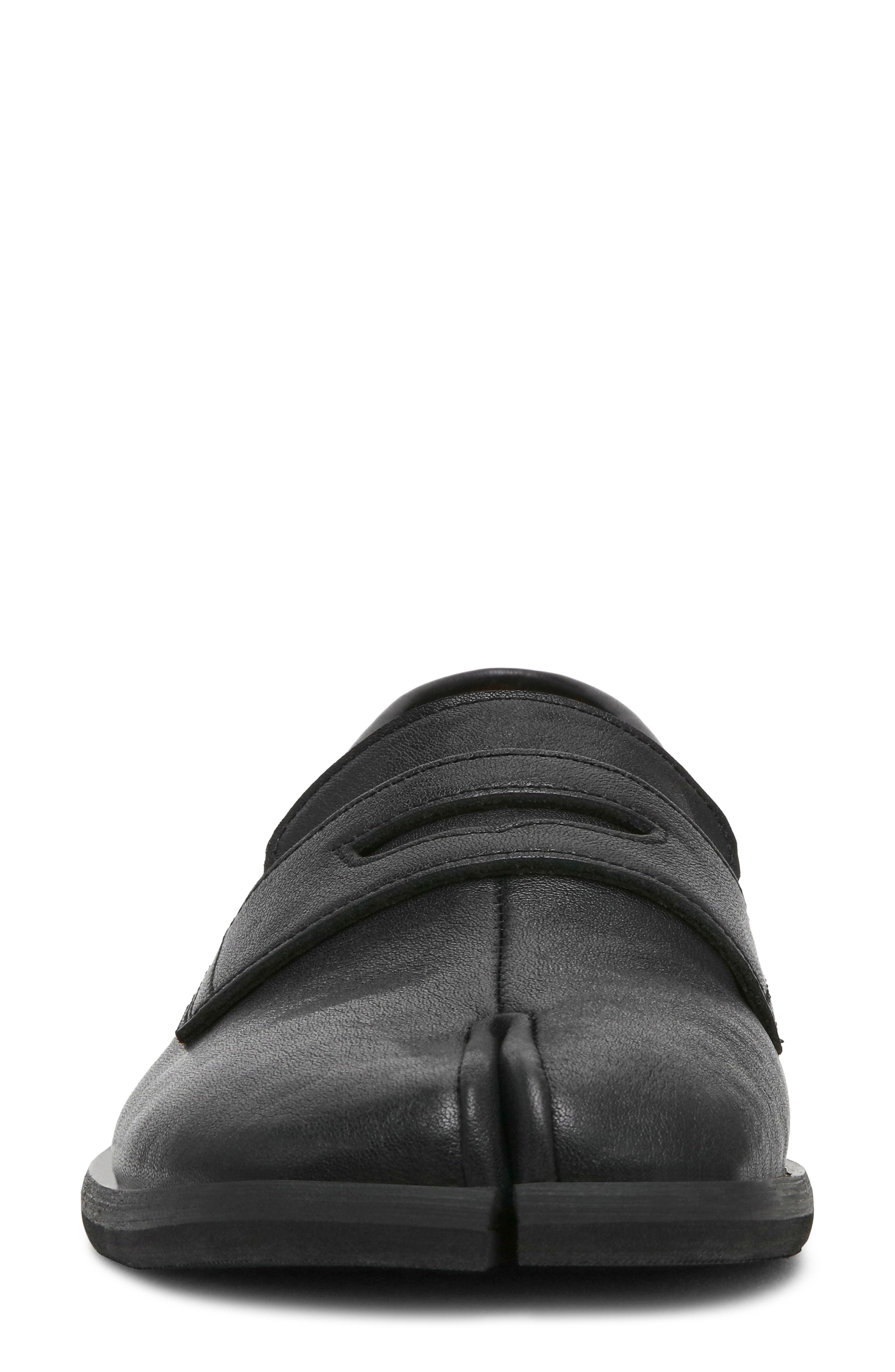 Thesis Penny Loafer, Alternate, color, BLACK LEATHER