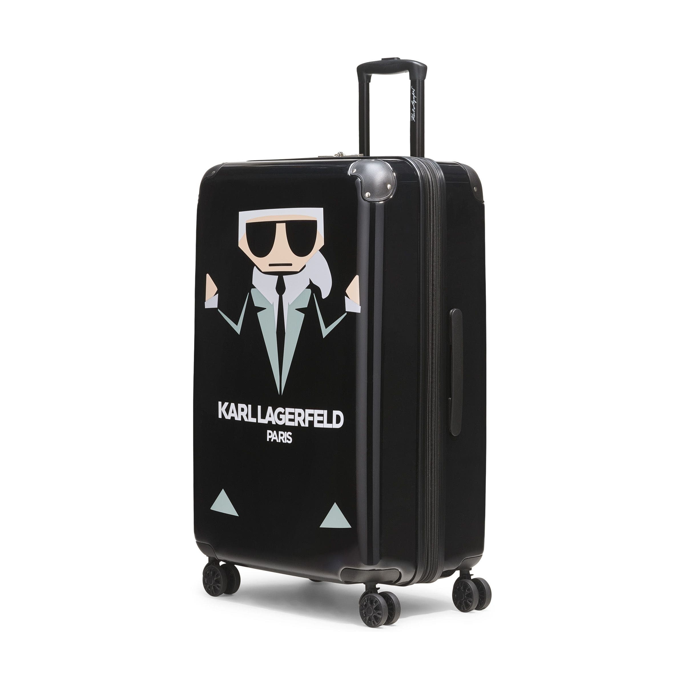 KARL LAGERFELD Karl in A Box Upright Suitcase, Alternate, color, 