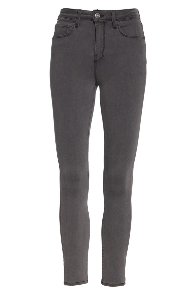Margot Crop Skinny Jeans, Alternate, color, CAST IRON