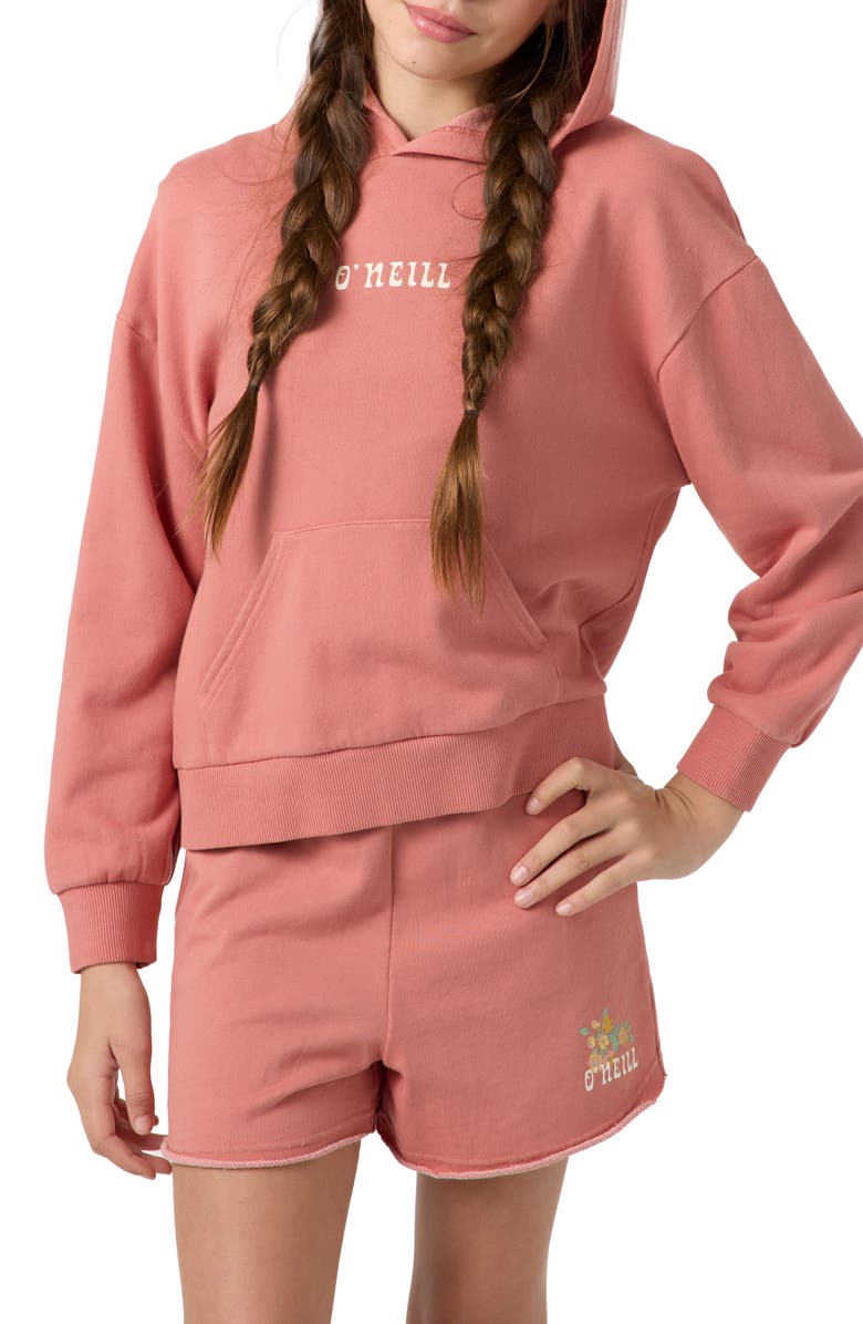 O'Neill Kids' Asher Graphic Hoodie, Main, color, Desert Sand