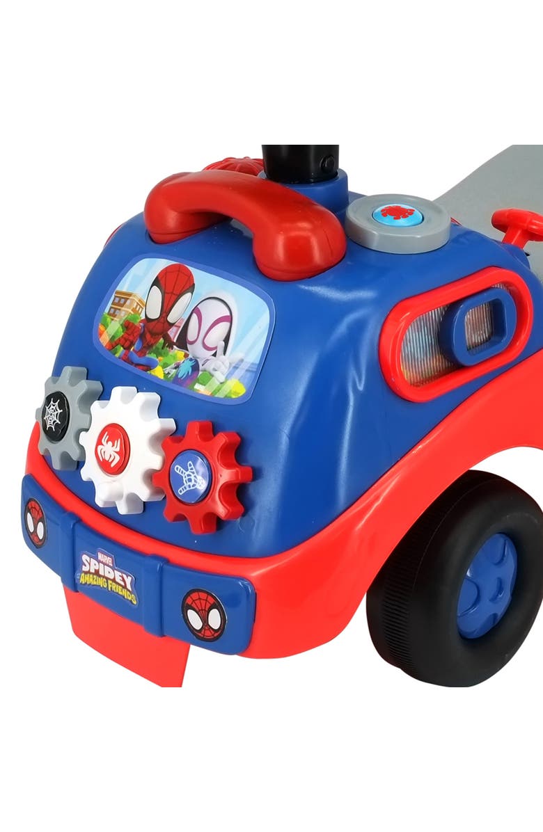 Kiddieland My First Activity Rideon Spidey Racer, Alternate, color, Multicolored